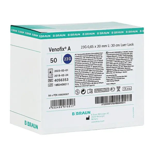 Perfusionskanülen - orange - B.Braun